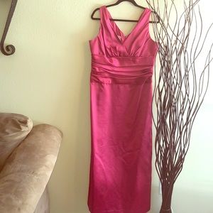 Watermelon colored dress